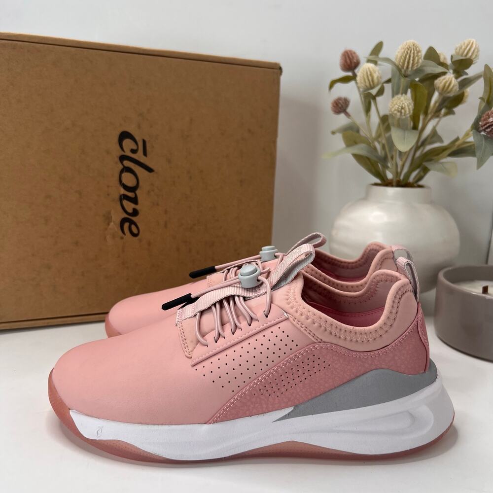 Clove Comfort Nursing/Healthcare Shoes Pink Up Sneakers Women 6 Tried on